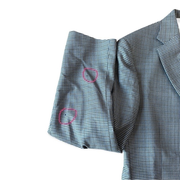 Hart Schaffner & Marx Men’s Plaid Sport Coat 2 Button Suit Blazer, Size 42L - Picture 6 of 10